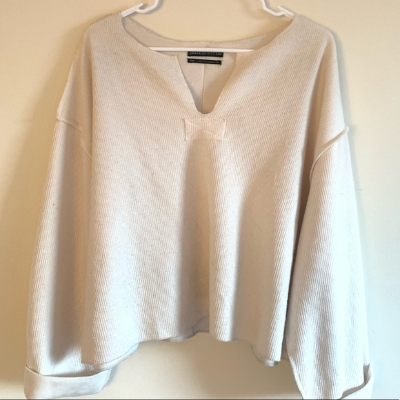 urban outfitters notch cream top - Picture 2 of 3